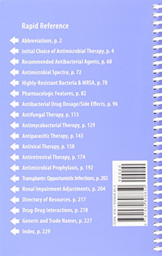 sanford guide to antimicrobial therapy reference