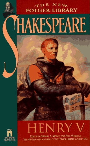 Henry V Folger Shakespeare Library, William Shakespeare. (Paperback ...