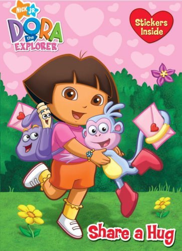 Share a Hug Dora the Explorer Stickerific, Golden Books. (Paperback ...