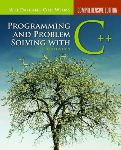 programming and problem solving with c 6th edition answers