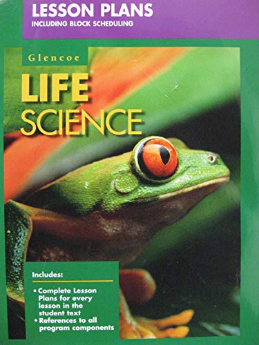 Glencoe Life Science Lesson Plans, Unknown Author. (Paperback 0028277562)