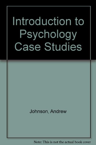 intro to psychology case study