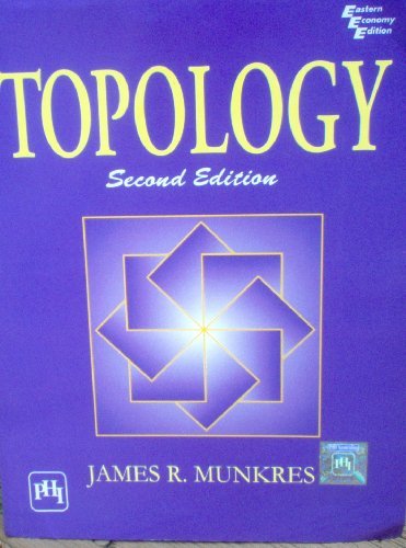 Topology 2nd Economy Edition, James Munkres. (Paperback 8120320468)