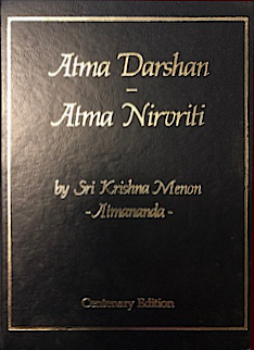 Atma Darshan Atma Nirvriti, Sri Krishna Menon, Atmananda. (hardcover 