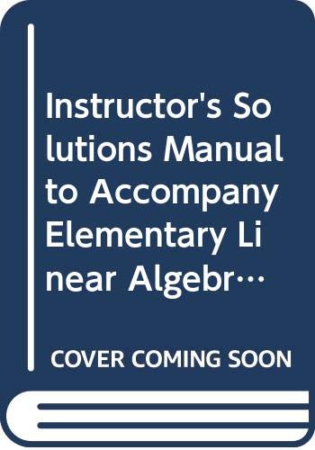 elementary linear algebra 9th edition anton